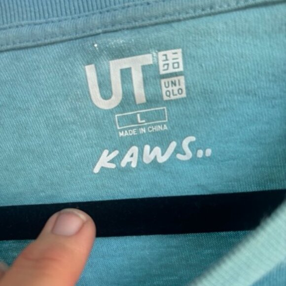 Uni Glow Blue BFF Tee - Picture 2 of 3